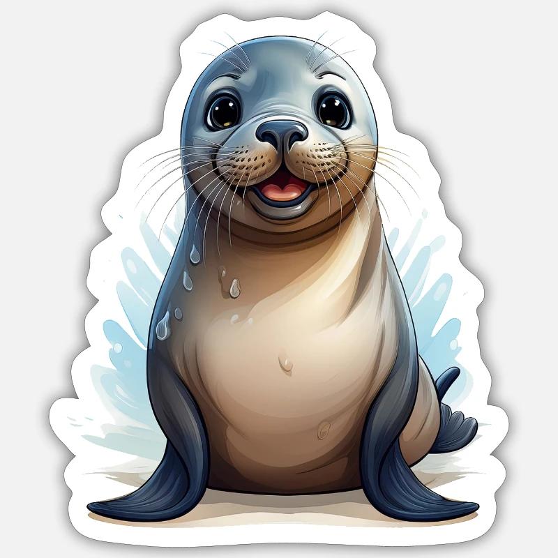Sticker taille S (10 x 10 cm) - 
