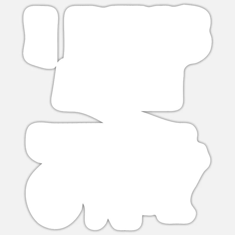 Sticker Größe S (10 x 10 cm) - 