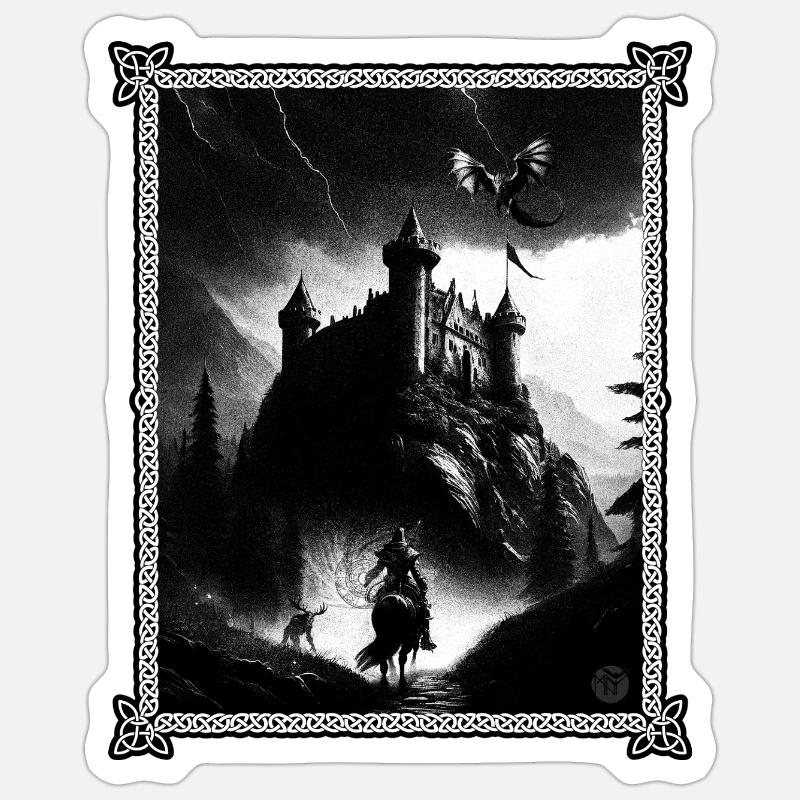 Sticker Größe S (10 x 10 cm) - 