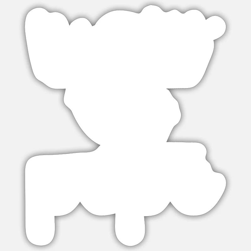 Sticker taille S (10 x 10 cm) - 