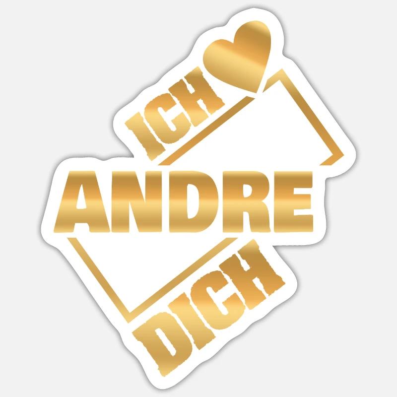 Andre Sticker taille S (10 x 10 cm)