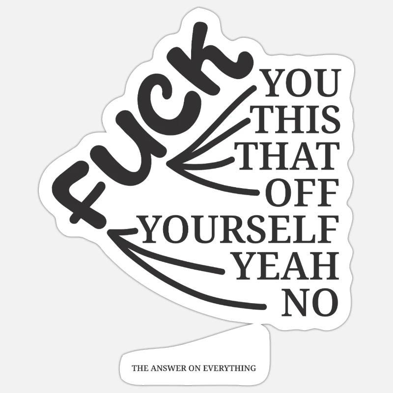 Sticker size S (10 x 10 cm) - 