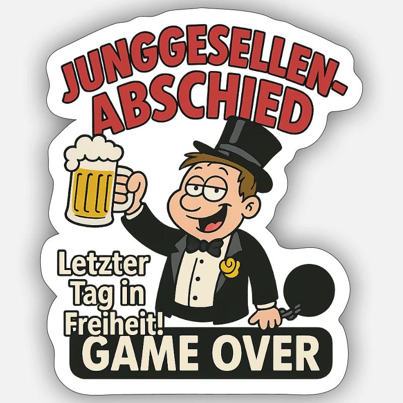 Sticker Größe S (10 x 10 cm) - 