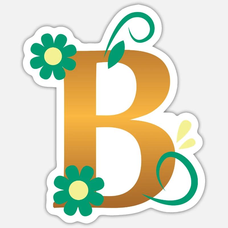 B Sticker size S (10 x 10 cm)