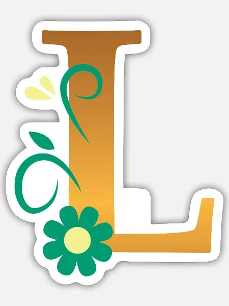 L - Sticker size S (10 x 10 cm) - white matte