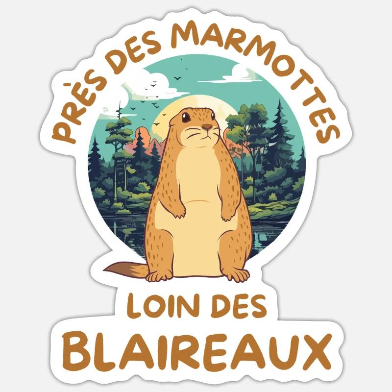 Sticker taille S (10 x 10 cm) - 