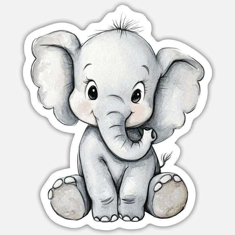Sticker Größe S (10 x 10 cm) - 