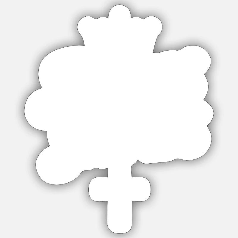 Sticker Größe S (10 x 10 cm) - 