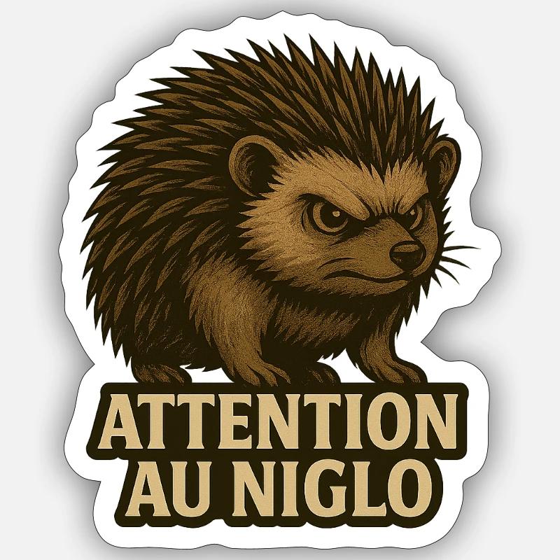 Sticker taille S (10 x 10 cm) - 