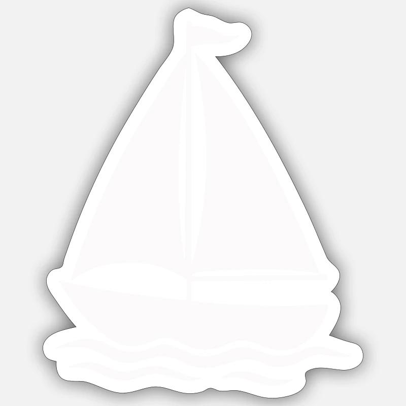 sailing ship Sticker size S (10 x 10 cm)