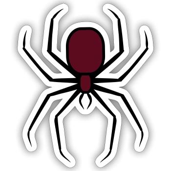Spooky Halloween Creepy Goth Spider 3 - Sticker size S (10 x 10 cm) - white matte - Front