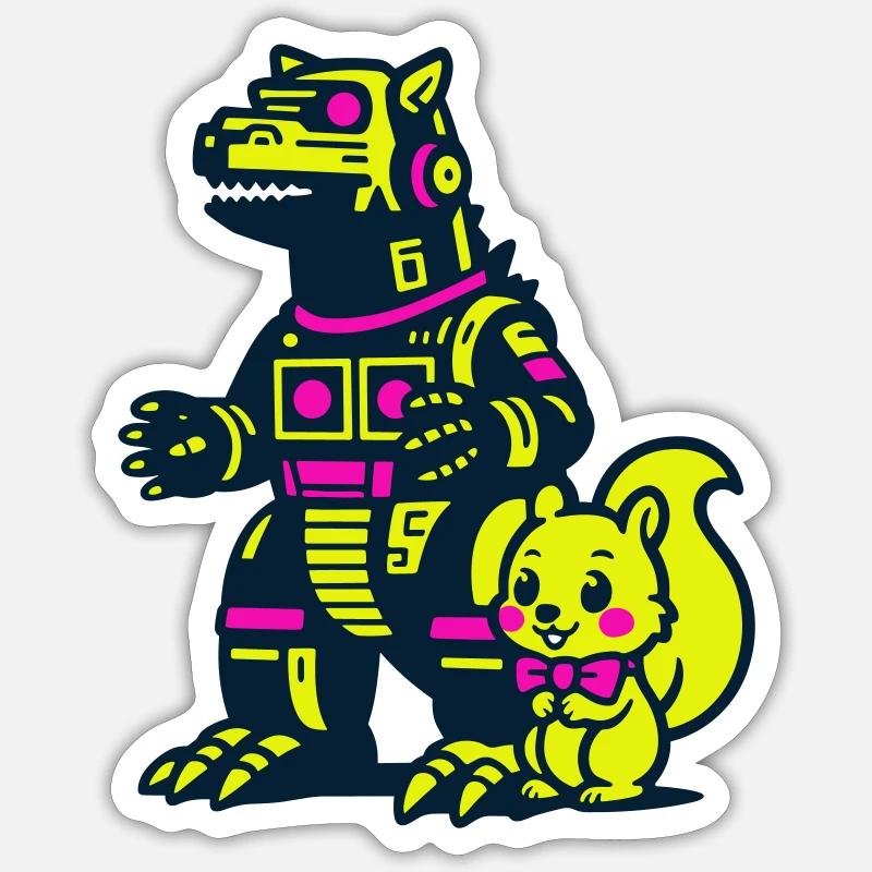 Sticker Größe S (10 x 10 cm) - 