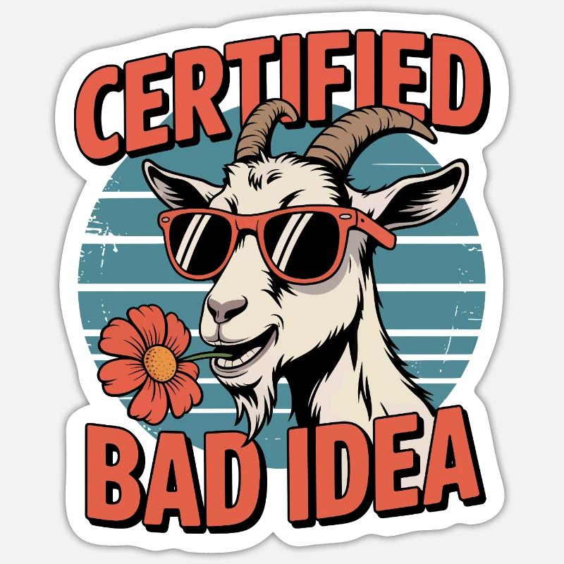Sticker Größe S (10 x 10 cm) - 