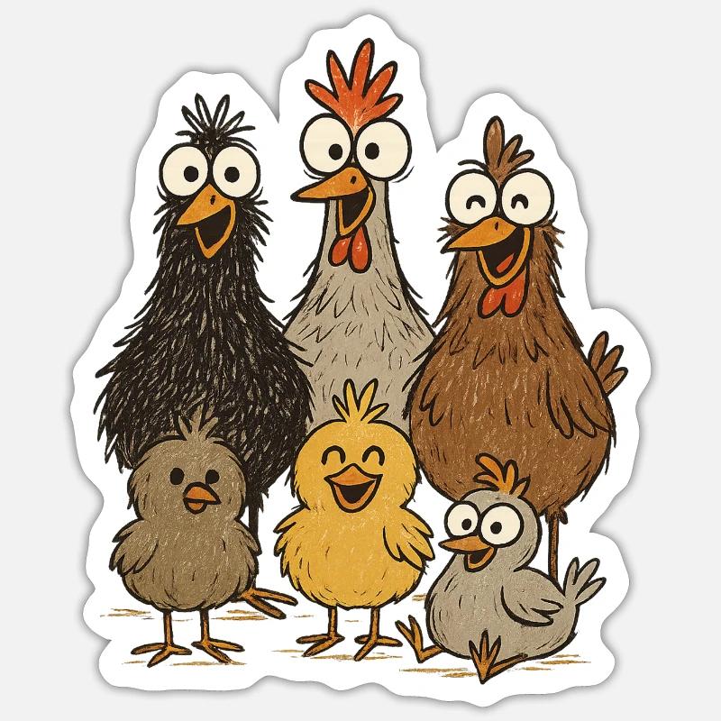 Sticker Größe S (10 x 10 cm) - 