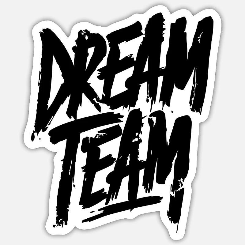 Dream Team Sticker Größe S (10 x 10 cm)