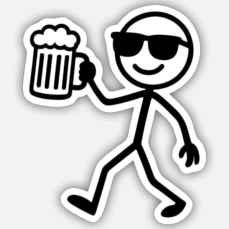 Sticker taille S (10 x 10 cm) - 