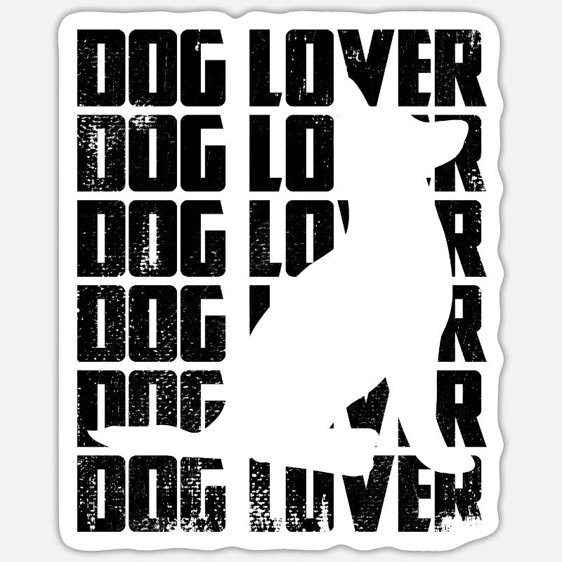 Snowboarder - Sticker Größe S (10 x 10 cm) - Mattweiß