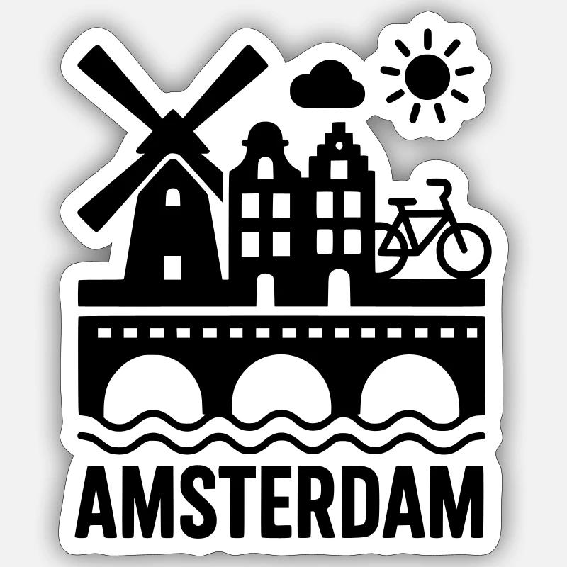 Sticker Größe S (10 x 10 cm) - 