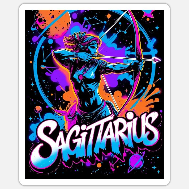 Sagittarius Sticker size S (10 x 10 cm)