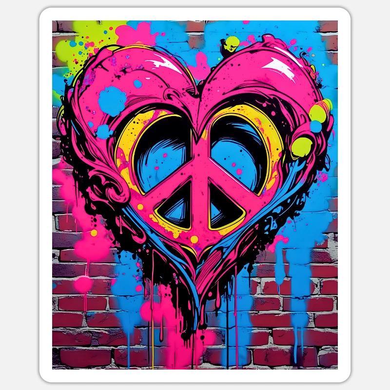 Sticker Größe S (10 x 10 cm) - 