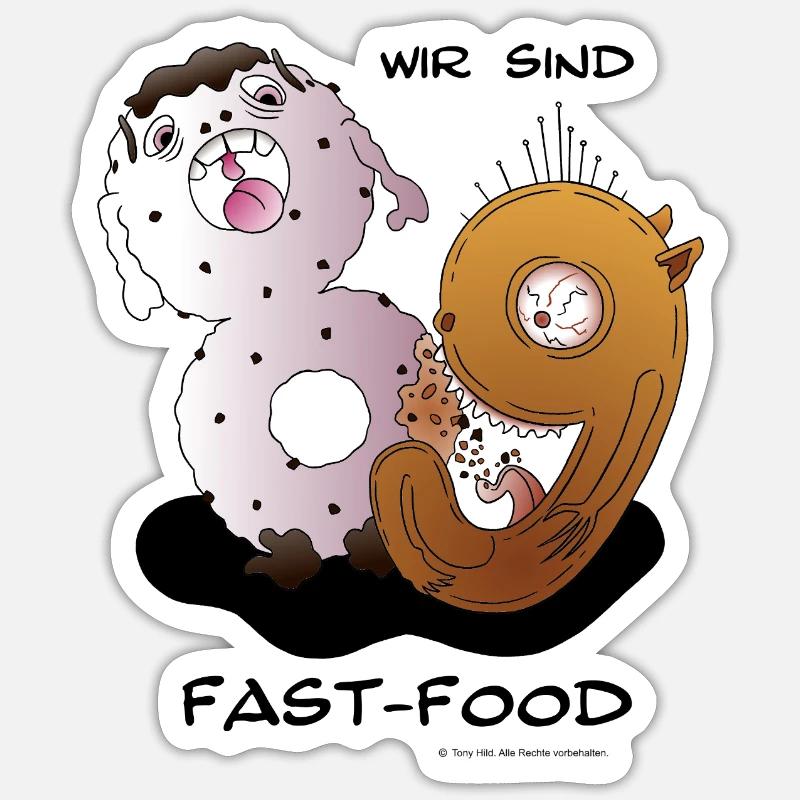 Sticker Größe S (10 x 10 cm) - 
