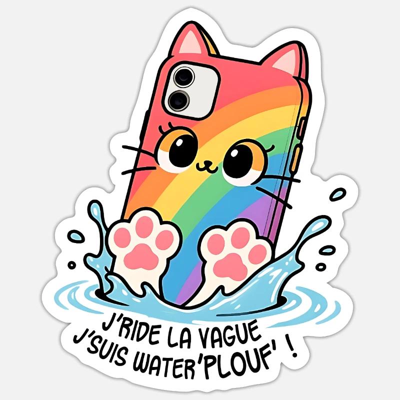 Sticker taille S (10 x 10 cm) - 