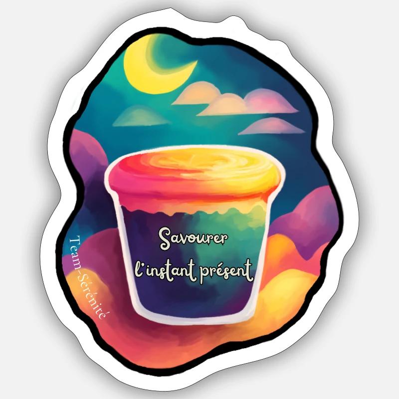 Sticker taille S (10 x 10 cm) - 