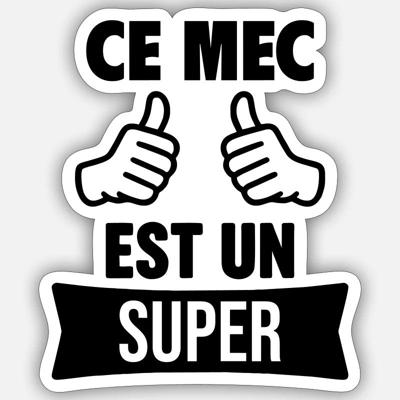 Sticker taille S (10 x 10 cm) - 