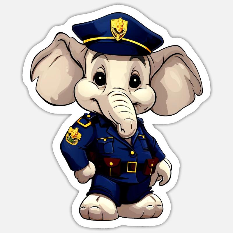 Sticker Größe S (10 x 10 cm) - 