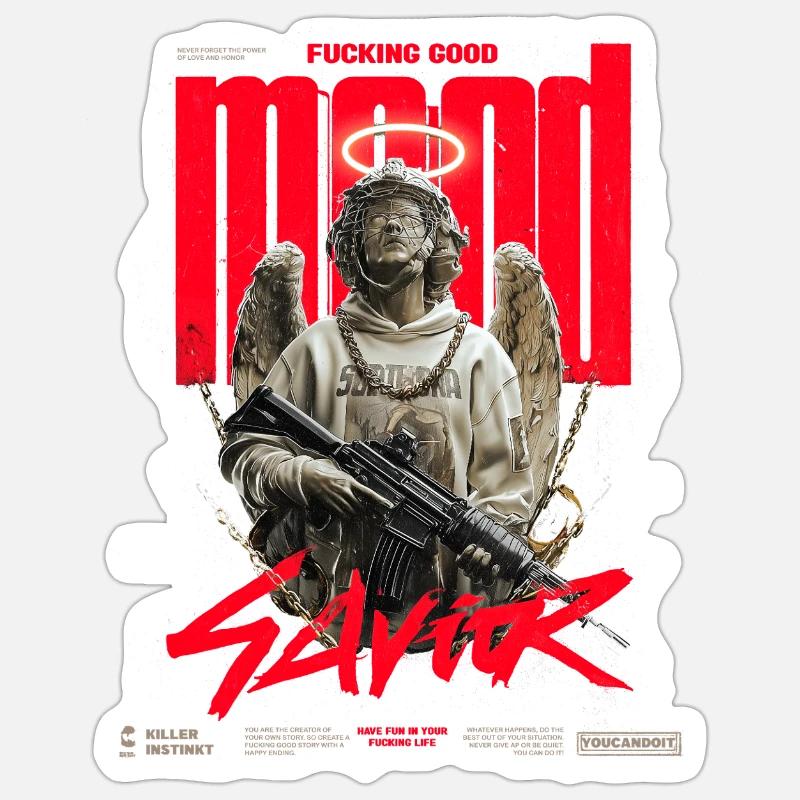 Sticker size S (10 x 10 cm) - 