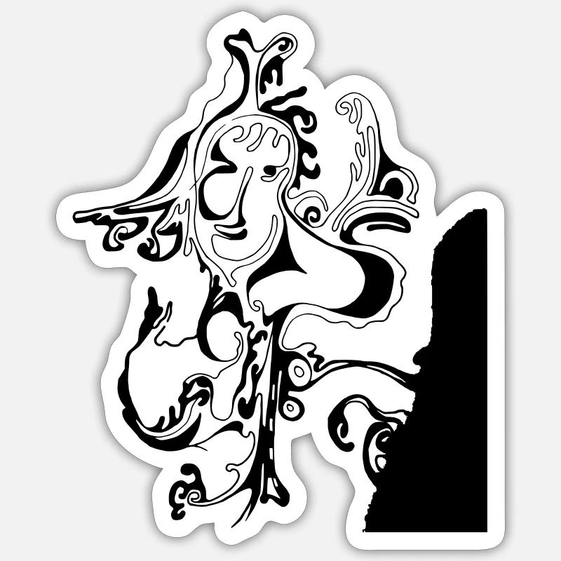 Sticker Größe S (10 x 10 cm) - 
