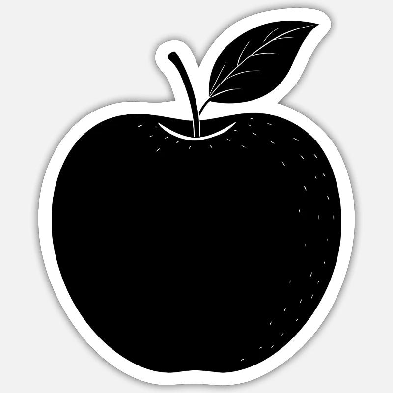 Pomme Sticker taille S (10 x 10 cm)