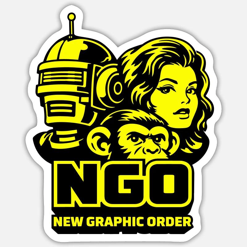 Sticker size S (10 x 10 cm) - 