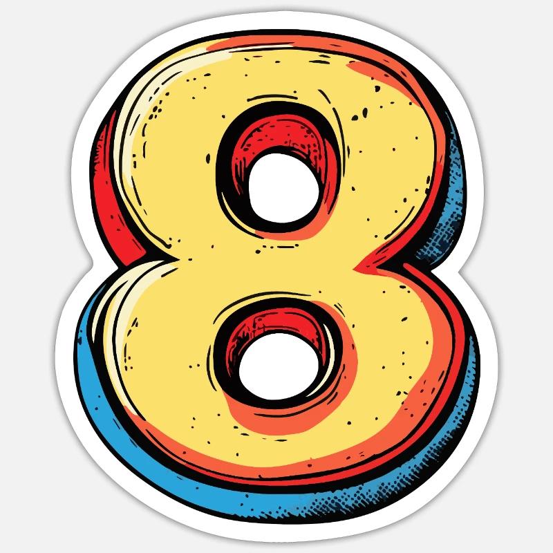 Sticker Größe S (10 x 10 cm) - 