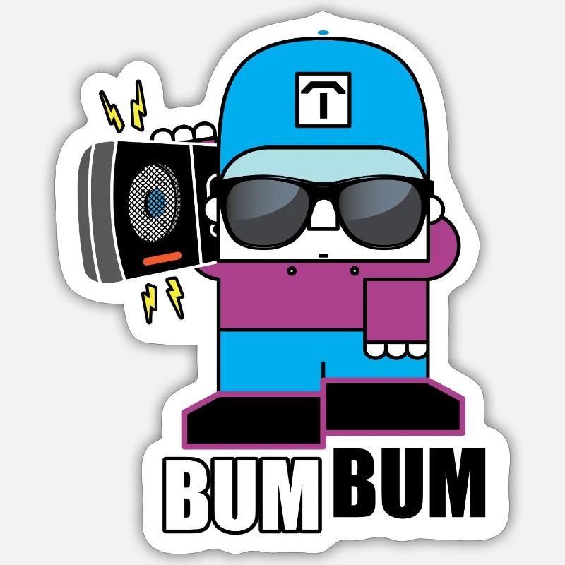 Sticker Größe S (10 x 10 cm) - 