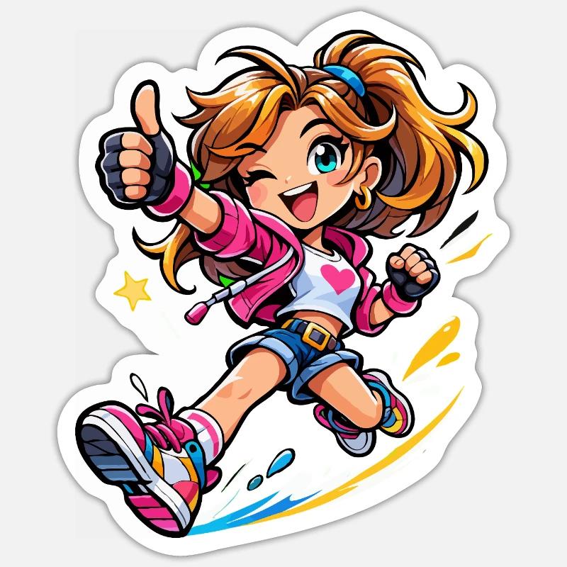 Sticker size S (10 x 10 cm) - 