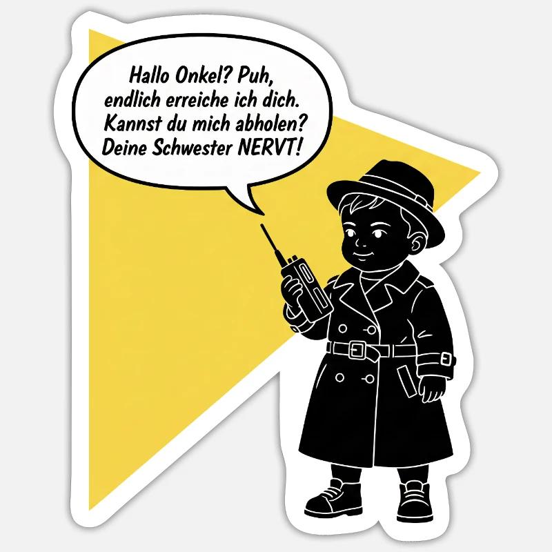 Sticker størrelse S (10 x 10 cm) -