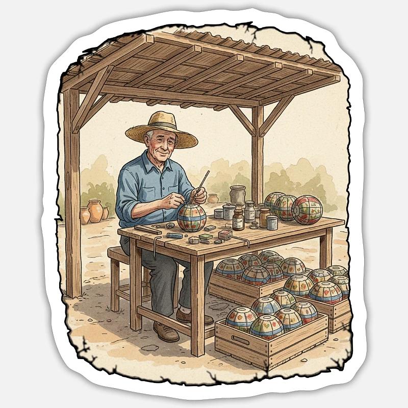 Sticker taille S (10 x 10 cm) - 