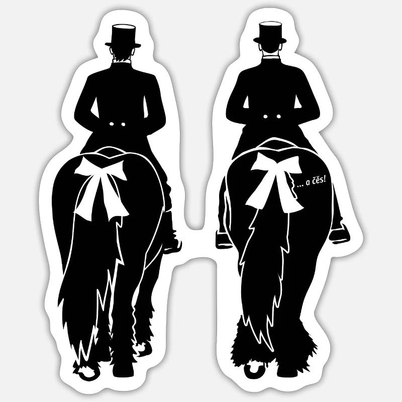 Sticker Größe S (10 x 10 cm) - 