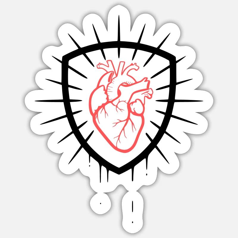 Sticker Größe S (10 x 10 cm) - 