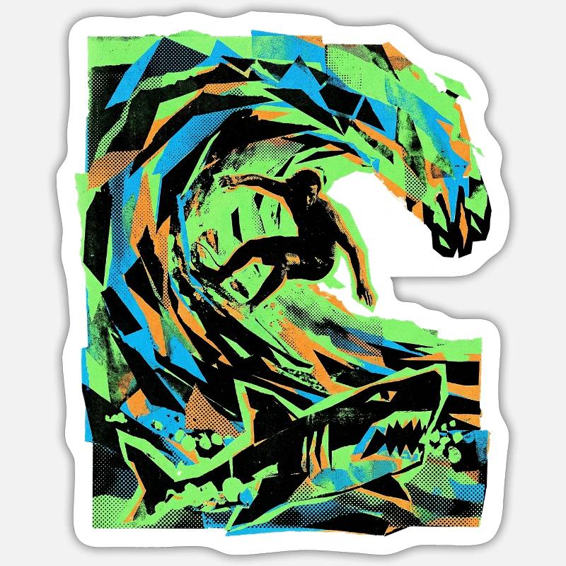 Sticker taille S (10 x 10 cm) - 