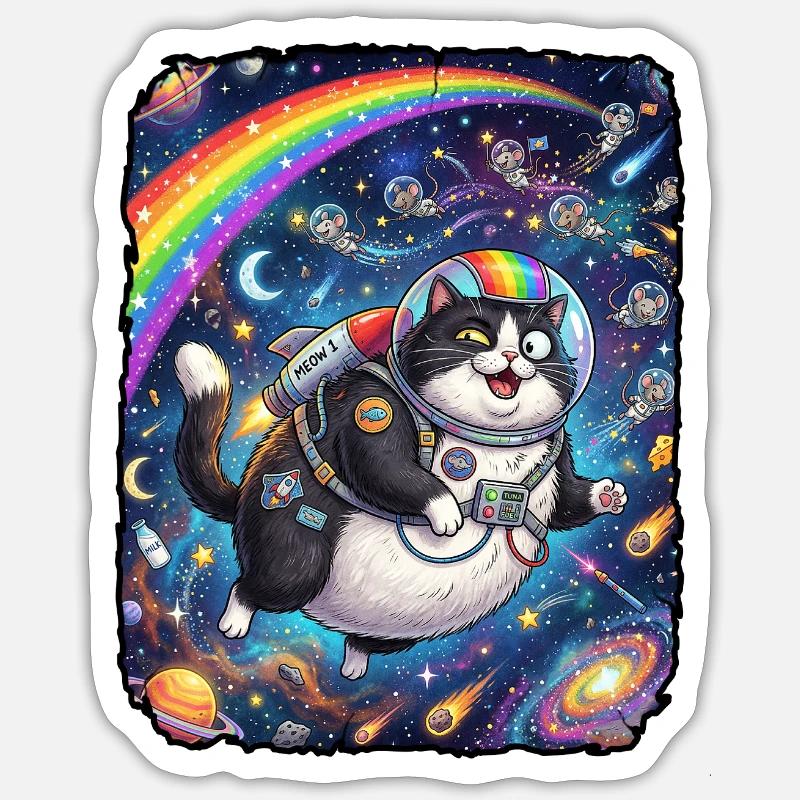 Sticker taille S (10 x 10 cm) - 