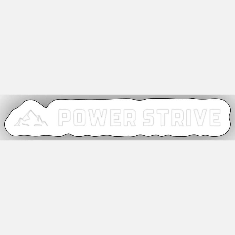 Power Strive Sticker size S (10 x 10 cm)
