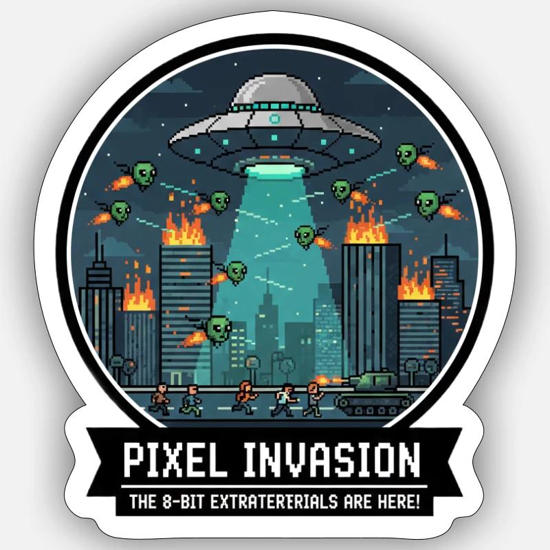 Sticker Größe S (10 x 10 cm) - 