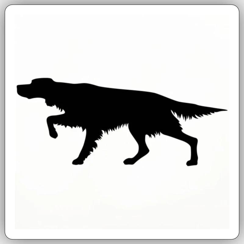 Irish setter Sticker size S (10 x 10 cm)