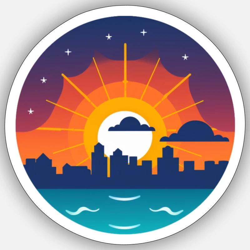 Sticker taille S (10 x 10 cm) - 