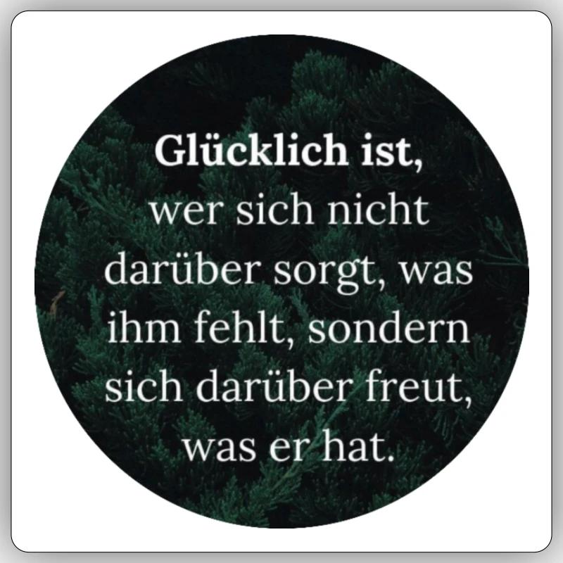 Sagesse ancienne Sticker taille S (10 x 10 cm)