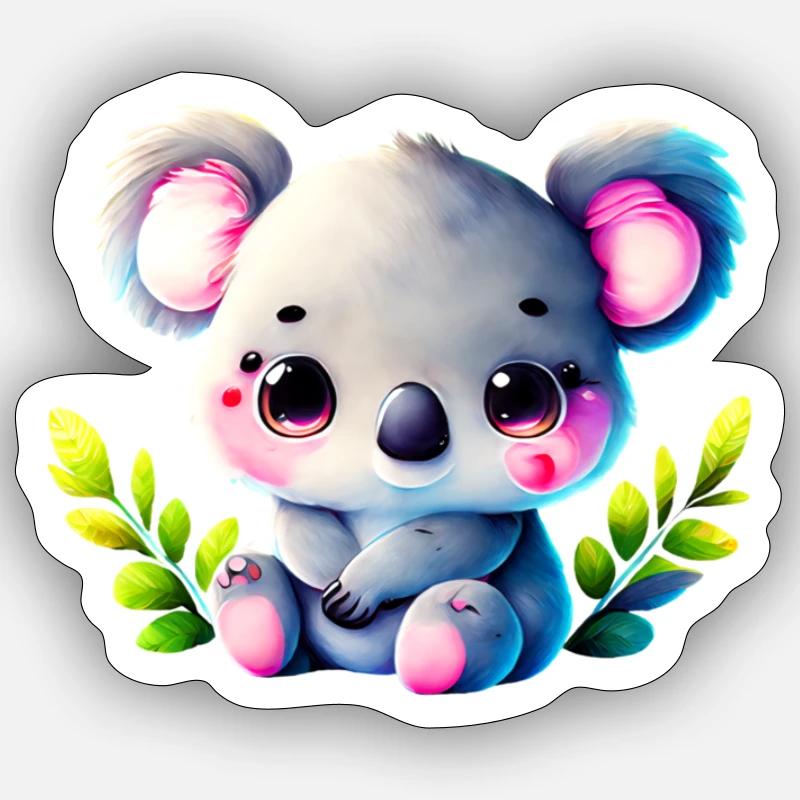 Panda Sticker size S (10 x 10 cm)