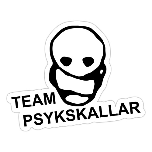 Team Psykskallar - Sticker