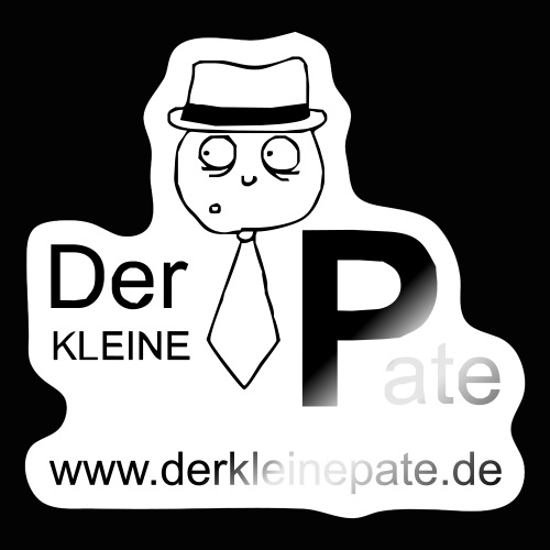 Der kleine Pate - Logo - Sticker